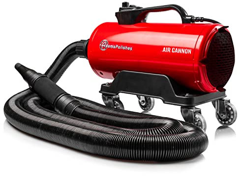 Adam's Polishes Air Cannon Car Dryer Blower - Powerful Detailing Wash | Filtered Dryers, Blowers & Blades Safer Than Microfiber Towel Cloth