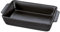 Spring Auflaufform Chalet Rechteckig 40 x 24 cm, Schwarz, Ofenkeramik