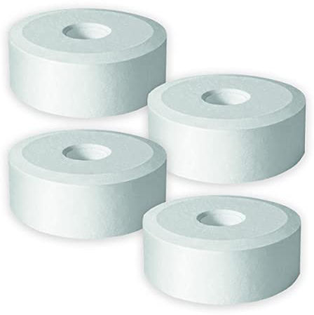 Luft-Entfeuchter Granulat Tabs mit Loch 4x 425g Nachfüllpackung für Raumentfeuchter Nachfülltabs Tabletten ohne Strom