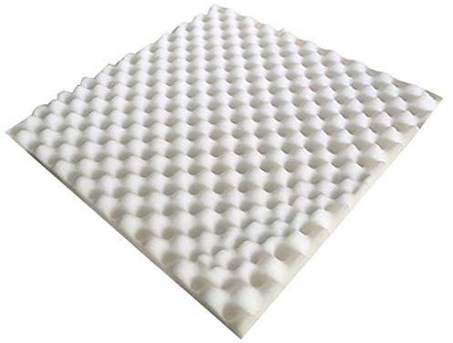 Lot de 24 panneaux de mousse insonorisants haute densité 50 x 50 x 3 cm