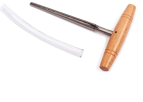VICASKY Escariador Para Guitarra Cónico Pasador Agujero Brocas Para Carpinteros Mango De Madera Y Mango T
