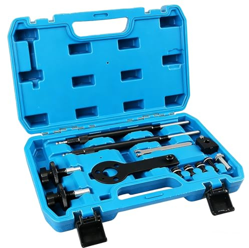 TECKZOON Outil de Calage Moteur, Blocage Arbre à cames Courroie dentée, adapté pour Fiat, Alfa Romeo, Lancia 1.2 16V, 1.4 16V, T-Jet