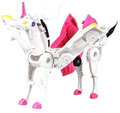 Ysoom Unicorn Roboter, Transformation Auto Roboter Spielzeug Geschenk Kinder, Kollision Deformation Kombinierter Roboter Action Figure Roboter