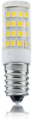 DC VOLTAGE Cooker Hood Led Bulbs E14, 3W Cool White 6500K Small Edison Screw,AC 220-240V,for Fridge/Cooker Hood/Home Lighting (3 W)