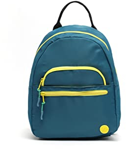 MISAKO Munito Nylonrucksack - Modischer ECO-Casual-Design-Rucksack - Aus extra widerstandsfähigem Recyclingmaterial Munito Blau 33 X 24 X 9 cm
