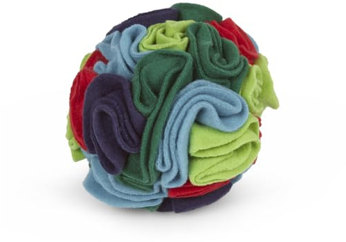 Petface Fabric Snuffle Ball Pet Treat Puzzle Toy (Pack of 1)