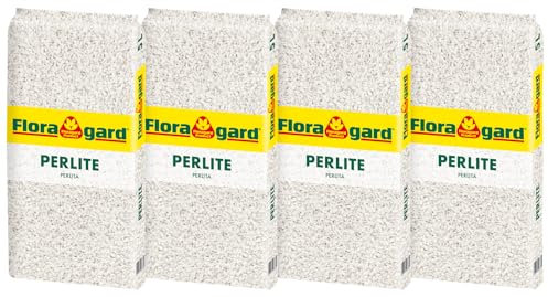 Floragard - 132661 - Perlite 4x5 litres, Aération Optimale du Sol pour Une Croissance Végétale Saine