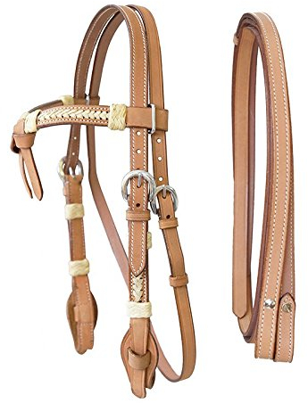 German Riding Westernzaum Tiny Daisy Shetty (Natur)