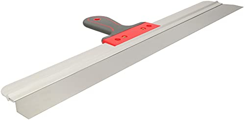 KOTARBAU® - Spatola per superfici in acciaio inox, 600 mm, per l'applicazione di stucco o intonaco