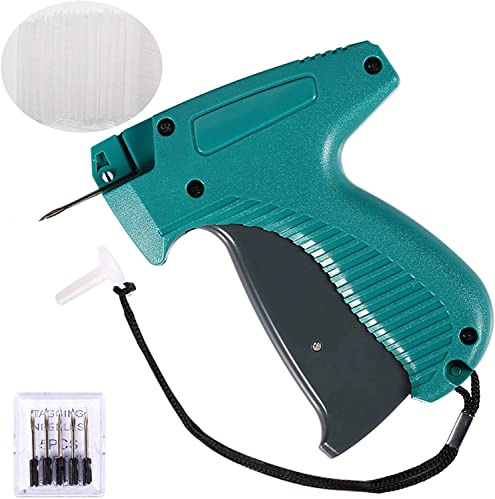 Price Tagging Gun for Clothing,(Not Stitch Gun) Standard Retail Price Tag Attacher Gun Kit for Clothes Labeler with 6 Needles & 2000pcs 2 Barbs Fasteners & Organizer Bag for Store Warehouse Yard Sale