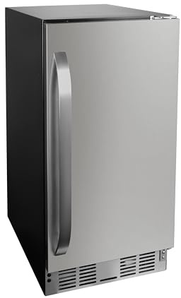 Frigidaire 3 Cu Ft Capacity built in fridge, under counter, frost free, Stainless Steel