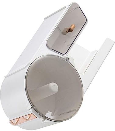 FONDOTIN HIPS Pet Material Hair Dryer -Mounted Bathroom Decor Toilet Paper Dispenser Storage Container