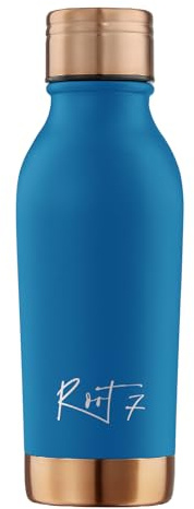 Root7 - Thermosflasche Edelstahl 350ml Für Wasser - Trinkflasche Edelstahl, Thermo Water Bottle, BPA-Frei, Thermo Trinkflasche Isoliert, Flasche - Thermoflasche Deep Ocean