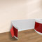 Plinthe Souple Autoadhésive Flexible et ÉtanchePlinthe Auto-Adhésive Décorative en PVC pour Mur, Sol, Salle de Bain, Salon