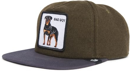 Goorin Bros. Flat Cap Top Dog Olive Khaki Grau, Size:OneSize