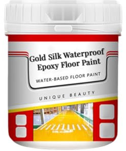 Vernice per pavimenti antiscivolo a base d'acqua ad asciugatura rapida, vernice per cemento, vernice per pavimenti Vernice epossidica per pavimenti (Light Green)