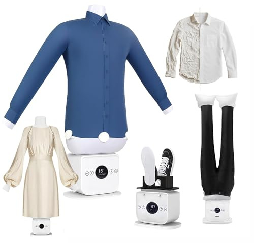 Macchina da Stiro Aironox, 2026 Nuova Macchina da Stiro Automatica, Tempo e Temperatura Regolabili, Stiratura Rapida In 8 Minuti, Serbatoio per Aromaterapia Integrato, per Camicie, Pantaloni, Scarpe