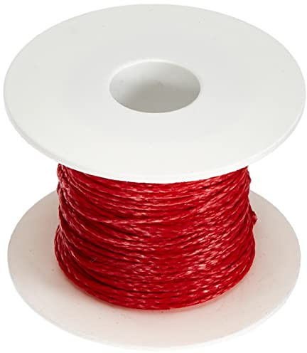 Best divers Leine Dyneema, SK75, ø1.0 mm, Spule 50 m, rot geharzt
