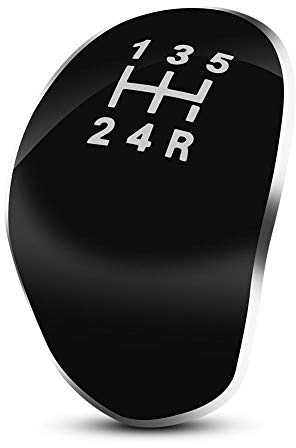 Yctze for Gear Knob - 5 Speed Gear Knob Cap for for Focus (Black)