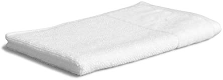 möve Bamboo Luxe Gästetuch 30 x 50 cm aus 60% Baumwolle / 40% Viskose aus Bambus-Zellstoff, snow