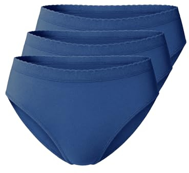 Yenita 3-pack dam mikrofiber höftglid, sömlös underkläder, välbefinnande-underklänning