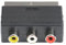 WICAREYO 3RCA hembra a RGB SCART Plug macho convertidor para PS4 TV DVD VCR