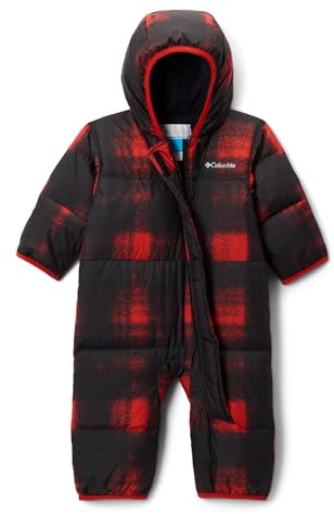 Columbia Youth Snuggly Bunny II Bunting, Sail Red Omblur Tonal/Black, 12/18