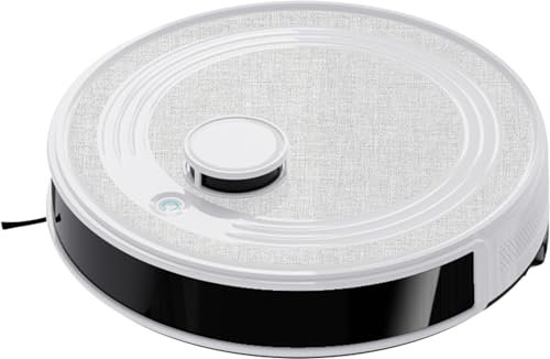 LEFANT M2 Robot Aspirador y Fregasuelos, 6000Pa, 140min, Navegación dToF, Mapeo 3 Pisos, Evitación Mejorada PSD, Limpieza Personalizada, WiFi/App/Alexa, Gris