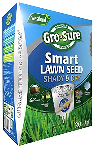 Gro-Sure 20500262 Smart Lawn Seed for Tough Areas 20SQM