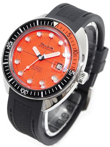 Bulova Mens Automatic Analogue Watch Devil Diver Oceanographer