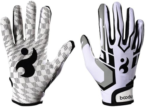 Glixoft Fußball-empfängerhandschuhe, American-Football-Handschuhe, rutschfeste -Handschuhe, Baseball-fußball-zubehör Für Fußball-empfänger Und Lineman