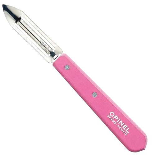 Opinel Schälmesser 115, rosa Kochmesser, Blau