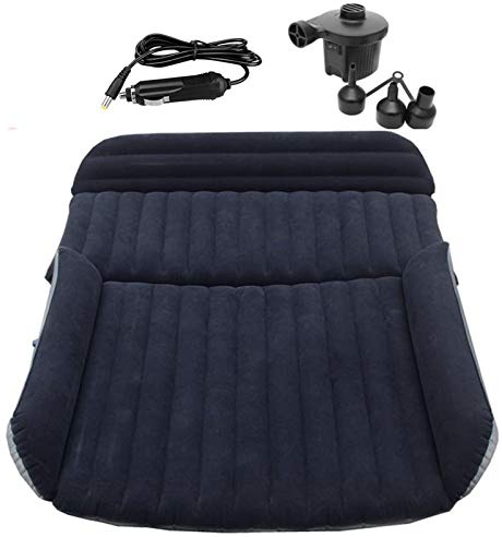 Rancross Matelas Voiture avec Pompe PVC de Matériel Portable SUV Matelas Gonflable Banquette Voiture pour Camping Voyager et Utiliser à la Maison