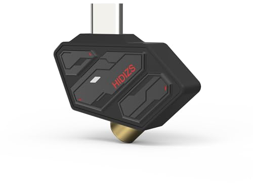 SD2 Amplificateur de Casque Portable Type-C vers Adaptateur 3,5 mm Dongle DAC Décodeur Audio Haute résolution avec Haute qualité Audio, Noir