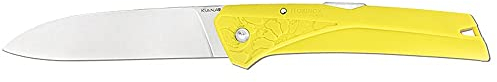 FLORINOX COUTEAU PLIANT KIANA MER LAME LISSE Jaune fabriqué en FRANCE