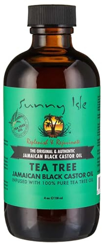 Sunny Isle Jamaican Black Castor Oil with Tea Tree Oil 118ml