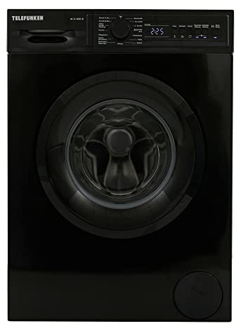 Telefunken W-9-1400-B Waschmaschine (9 kg / 1400 U/Min) mit Mengenautomatik, AutoDose, Inverter Motor und Überlaufschutz