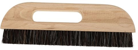 jojofuny 1pezzi Pennello Per Wallpaper Di Faggio Con Setole Di Cinghiale Spazzola Per Pulizia e Applicazione Per Pareti Strumento Ergonomico Per Risultati Precisi e Controllo Ottimale