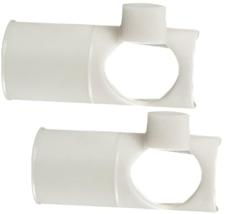TOYANDONA 2pcs Flute Blowing Aid Mouthpiece Beginner Flute Practice Accessory Replacement Part for Easy Playing Instrument Supply