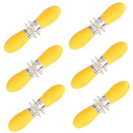 CANIGHT 12 Pezzi Supporto Per Pannocchie Piccolo Multiuso Forchetta Per Mais Ergonomica Facile Da Trasportare Strumento Per Grigliare