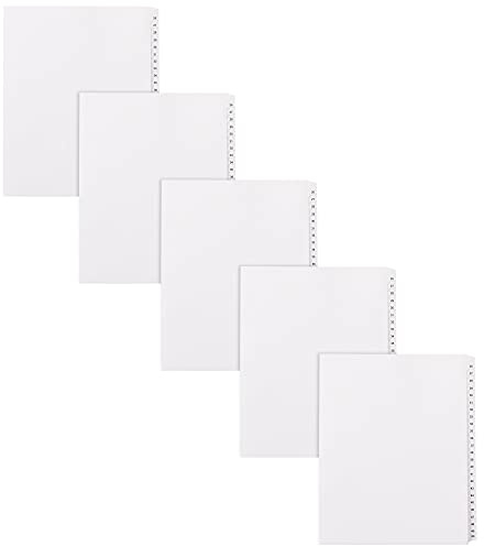 Avery 26-50 Legal Exhibit Dividers for 3 Ring Binders, 25-Tab Sets, Allstate Style, 5 Binder Divider Sets (21702)