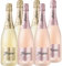 Freixenet Cava Carta Nevada Probierset, 6er Probierpaket mit je 3x Carta Nevada Medium Dry 0,75l, 3x Carta Rosé Dry 0,75l, spanischer Qualitätsschaumwein, Traditionelle Flaschengärung