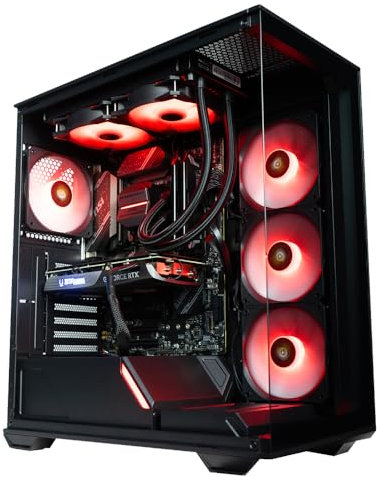 PJ DIGITAL STORE EGEMONE V5 - Pc gaming Ryzen 7 7800X3D, RX 7800 XT 16Gb, Ram 32Gb DDr5 6000Mhz, Ssd 1000Gb Nvme, Dissipatore a Liquido 240mm, Windows 11 Pro, Pc da gaming 8 core fino a 5.00Ghz