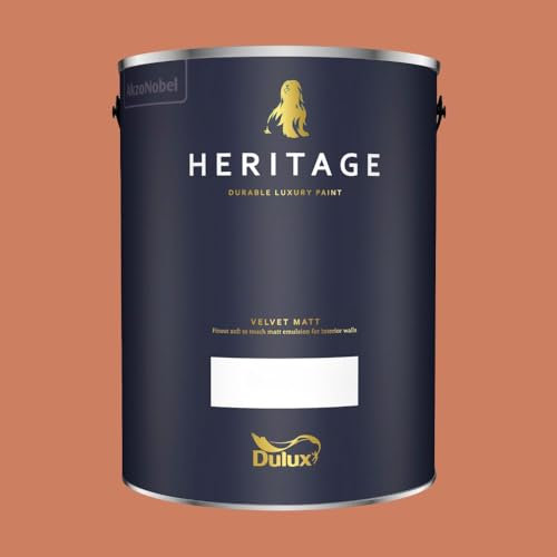 DULUX TRADE HERITAGE MATT INCA ORANGE 5L