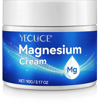 Magnesium Butter,Magnesium Soothing Cream,Magnesium Skin Moisturing Butter,Magnesium Lotion for Leg Cramps(90g)