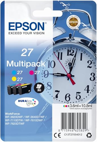 Epson Tintenpatronen Multipack 27 3 Farben
