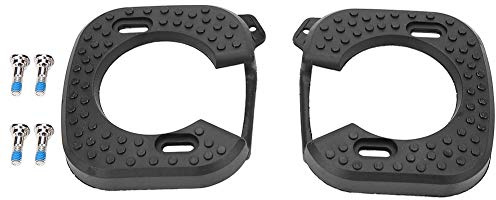 2pcs Crampons de Chaussures de Vélo, Couvre Pedale Speedplay,Taquets de Pédale de Vélo Couvre-Accessoire de Bicyclette avec 4 Vis pour Speedplay Zero, Action Légère