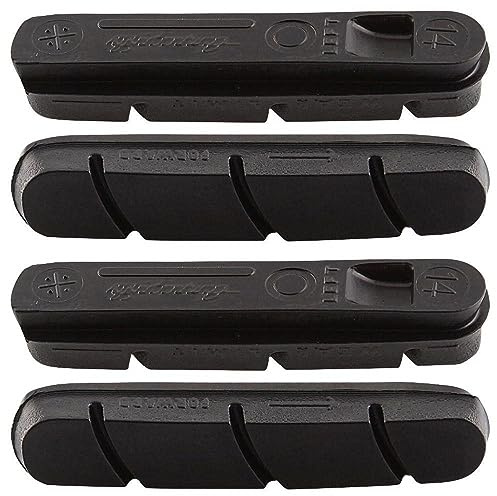 Campagnolo Rim Brake Pad Insert, Black, 2 Pairs (4pcs), BR-CA500