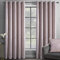 Sleepdown Rideaux occultants en Velours Effet marbre à Isolation Thermique à œillets pour Chambre à Coucher et Salon – 117 x 137 cm – Rose pâle – 2 Panneaux