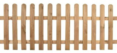 Jardin202 - Vallas de Pino para Jardín | Puerta de Exterior con Pino - 100 x 100 cm - Puerta de Madera